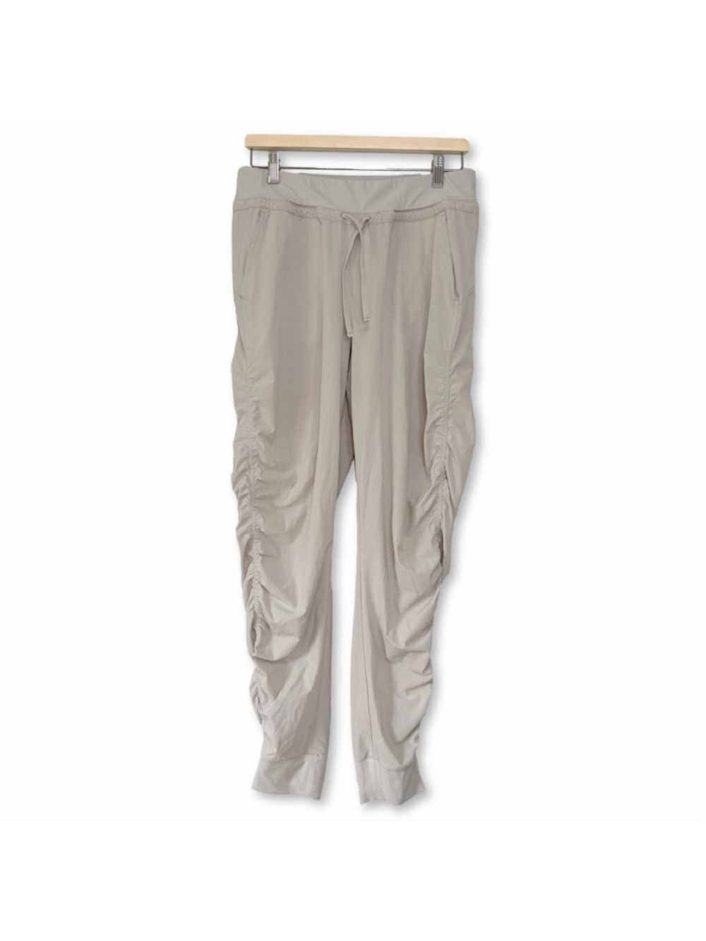 Athleta Cream Attitude Pant Size 8 Tall